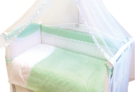 Постельный комплект 8 эл Twins Magic sleep 4070-M-003, green, зеленый