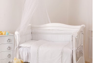 Постільний комплект 7 ел Twins Magic sleep Ajour 4071-M-006, white, білий