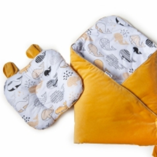 Набор конверт - плед и подушка Twins Bear