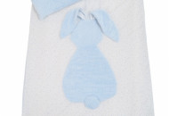 Плед и подушка в кроватку Twins Кролик 120х90