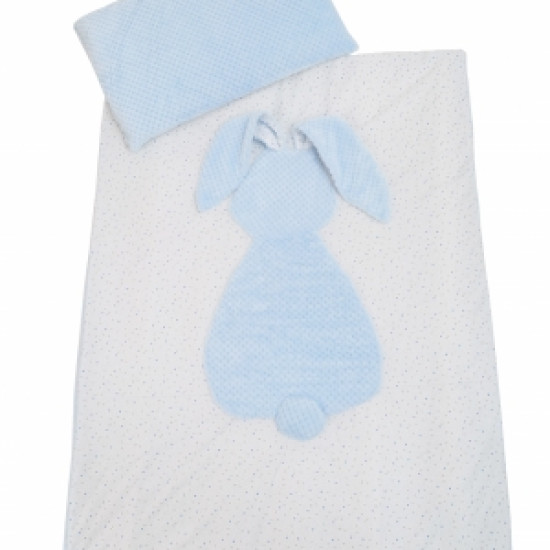 Плед и подушка в кроватку Twins Кролик 120х90