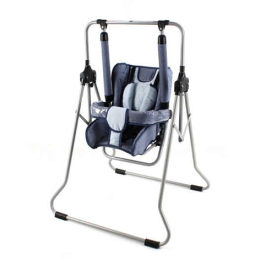 Детская качель Adbor N1 (со столиком) 06 синий/голубой