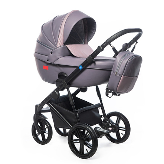 Коляска 3 в 1 Broco Avenue 02, фіолетовий