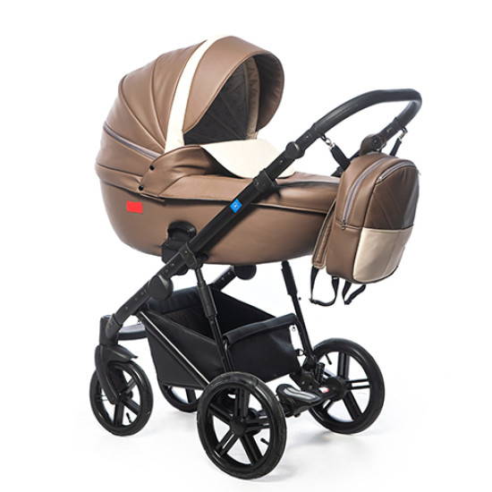 Коляска 3 в 1 Broco Avenue 03, коричневий