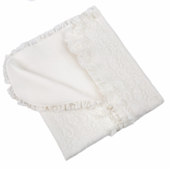 Крыжма-плед Twins Celebrity рюш 110/80