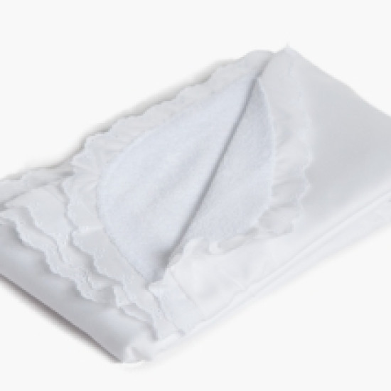 Крыжма для крещения Twins 100х80 сатин/махра