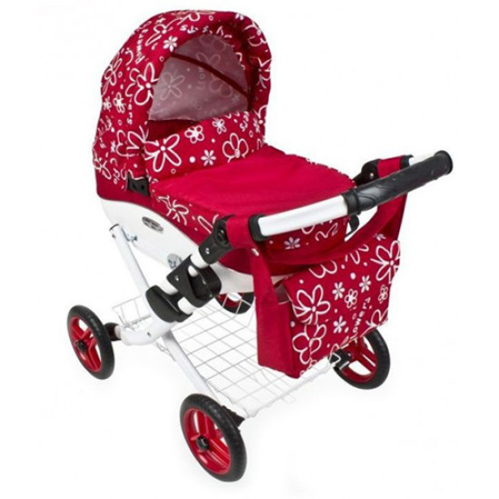 Коляска для ляльки Adbor Lily 17 червоний