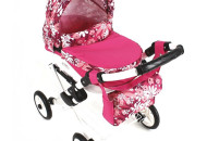 Коляска для куклы Adbor Lily 20 розовый