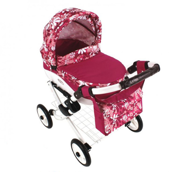 Коляска для ляльки Adbor Lily 21 рожевий