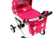 Коляска для ляльки Adbor Lily 23 рожевий