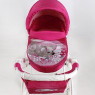 Коляска для ляльки Adbor Lily White Lw-03, 03, рожевий