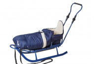 Конверт к санкам Adbor Alaska dark blue, синий