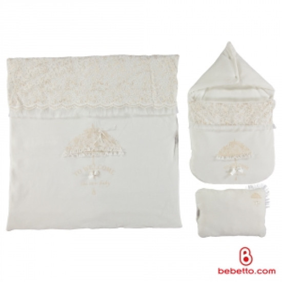 Комплект на выписку Bebetto Parasolle 3 предмета