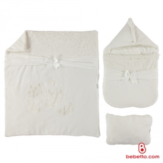 Комплект на выписку Bebetto Pumpkin 3 предмета