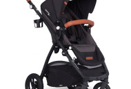 Коляска прогулочная EasyGo Optimo Air anthracite графит