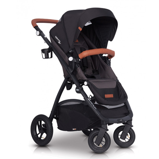 Коляска прогулочная EasyGo Optimo Air anthracite графит