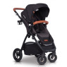 Коляска прогулочная EasyGo Optimo Air anthracite графит