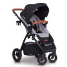 Коляска прогулочная EasyGo Optimo Air grey fox серый