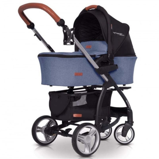 Коляска 2 в 1 EasyGo Virage Ecco 2019 anthracite, графит