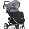 Stroller 2 in 1 Easygo Viirage ECCO 2019 Grey Fox, gray