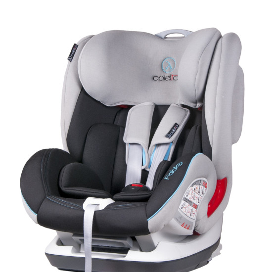 Car Seletto Fabio ISOFIX 9-36 9024-CFAB-13N, Black New, Black