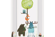 Пеленальная доска Cebababy 50x70 Aztega & Nature W-200-103-100, Animals / Зверюшки, мультиколор