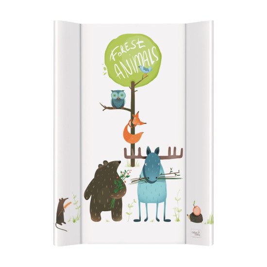 Пеленальная доска Cebababy 50x70 Aztega & Nature W-200-103-100, Animals / Зверюшки, мультиколор