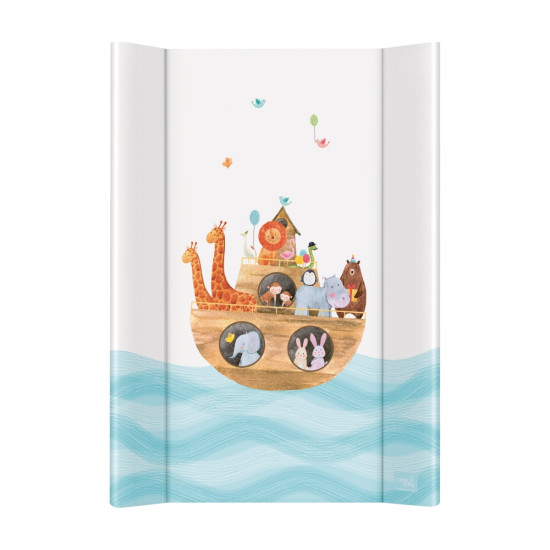Пеленальная доска Cebababy 50x70 Aztega & Nature W-200-102-100, Ark / Челнок, белый