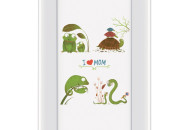 Пеленальная доска Cebababy 50x70 Aztega & Nature W-200-104-100, I love Mom / люблю маму, мультиколор