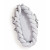 Кокон-позиционер Twins с косичкой 9064-TMKV-10 grey, серый