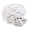 Бампер - косичка Twins 3-х прядна двойная 200 см 2020 K3-2-200-01, white, белый
