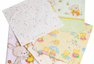 Пеленка Twins ситцевая 80х80 /3 шт/