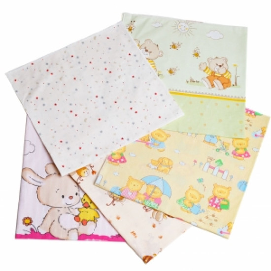 Пеленка Twins ситцевая 110х80 /1 шт/