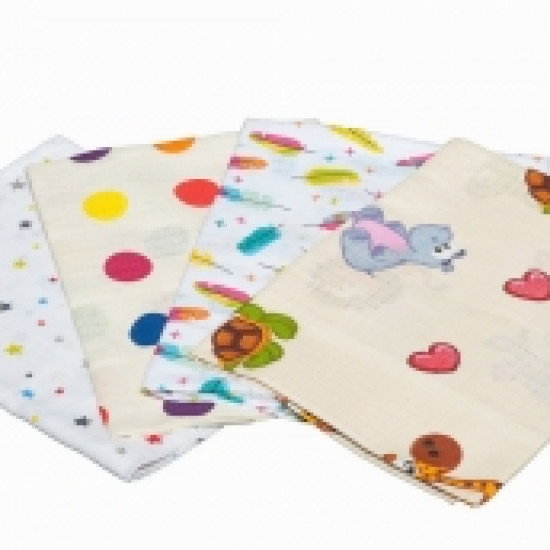 Пеленка Twins Tetra муслиновая 80х80 /1 шт/