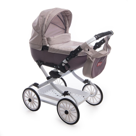 Коляска Broco Mini Avenu 2020 лялькова 13, фіолетовий