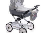 Коляска Broco Mini Avenu 2020 лялькова 12, сірий