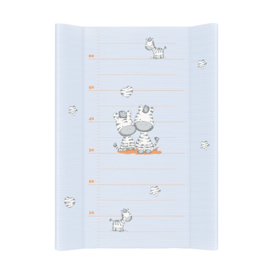Повивальна дошка Cebababy 50x80 Basic line W-210-002-160, Зебра голуба, голубий