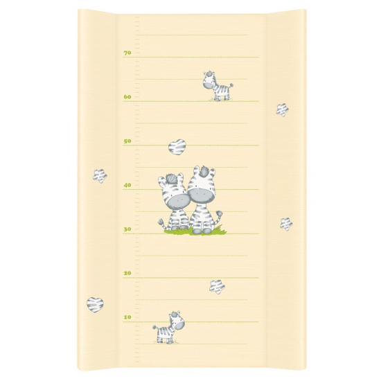 Повивальна дошка Cebababy 50x80 Basic line W-210-002-141, Зебра жовта, жовтий