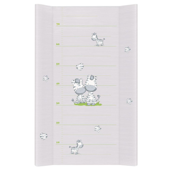 Повивальна дошка Cebababy 50x80 Basic line W-210-002-260, Зебра сіра, сірий