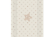 Пеленальная доска Cebababy 50x80 Basic line W-210-066-111, Звездочка бежевая, бежевый