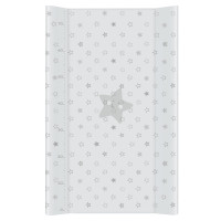 Пеленальная доска Cebababy 50x80 Basic line W-210-066-260, Звездочка серая, серый