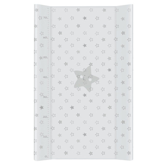 Пеленальная доска Cebababy 50x80 Basic line W-210-066-260, Звездочка серая, серый