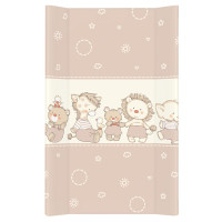 Пеленальная доска Cebababy 50x80 Basic line W-210-050-230, Утки беж, бежевый