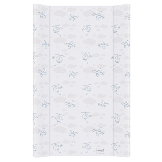 Повивальна дошка Cebababy 50x80 Basic line W-210-093-261, Літачки, сірий