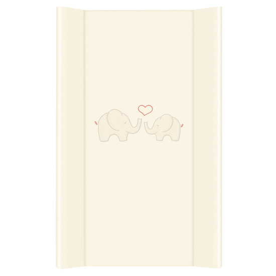 Повивальна дошка Cebababy 50x80 Basic line W-210-088-170, Слоник беж, бежевий