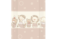 Пеленальная доска Cebababy 50x70 Basic line W-200-050-230, Утки беж, бежевый
