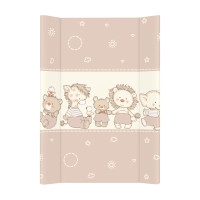 Пеленальная доска Cebababy 50x70 Basic line W-200-050-230, Утки беж, бежевый