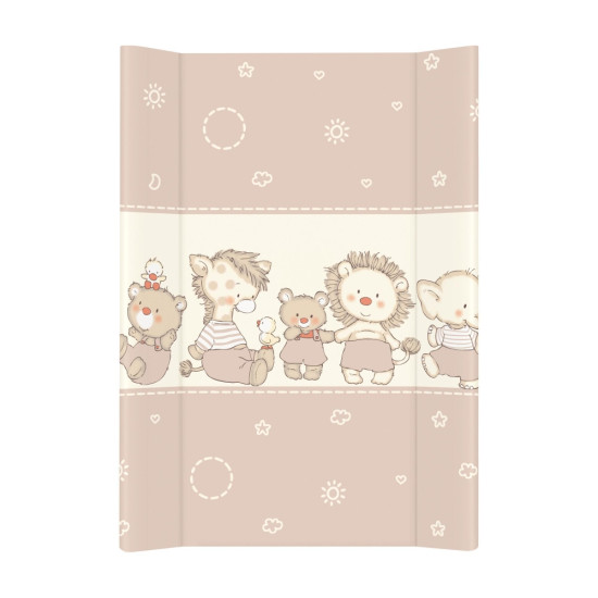 Пеленальная доска Cebababy 50x70 Basic line W-200-050-230, Утки беж, бежевый