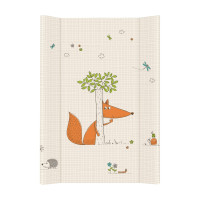 Пеленальная доска Cebababy 50x70 Basic line W-200-059-170, Лисичка беж, бежевый