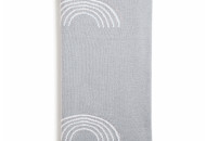 Twins Plac Knitwood 80x80 Rainbow 1406-TTR-10, GREY, Gray